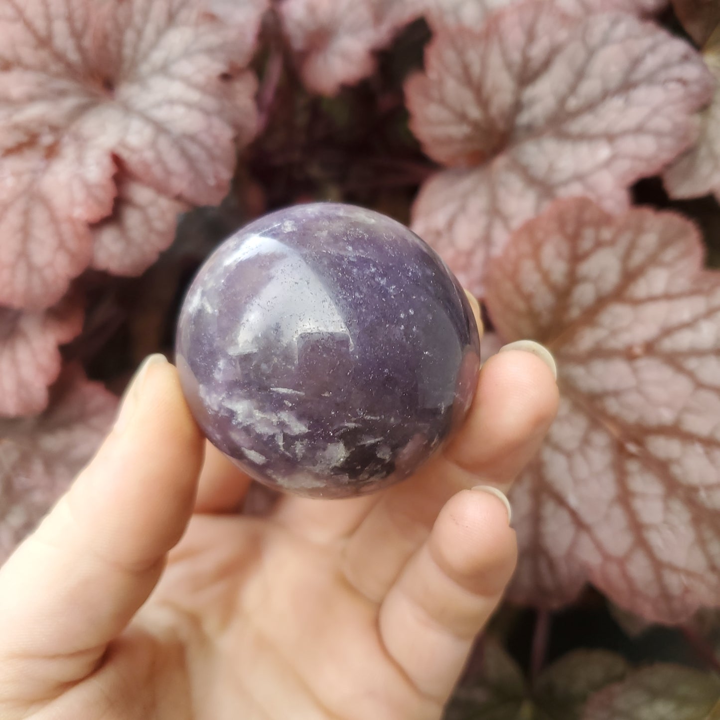 Lepidolite Spheres