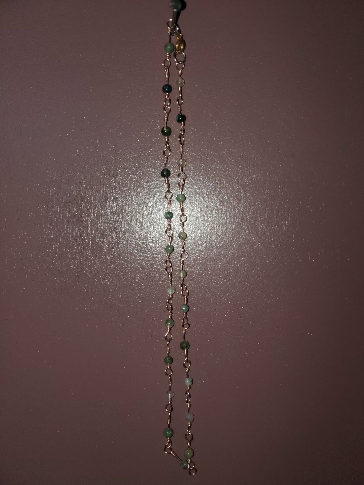Moss Agate Chain