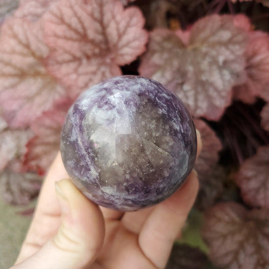 Lepidolite Spheres