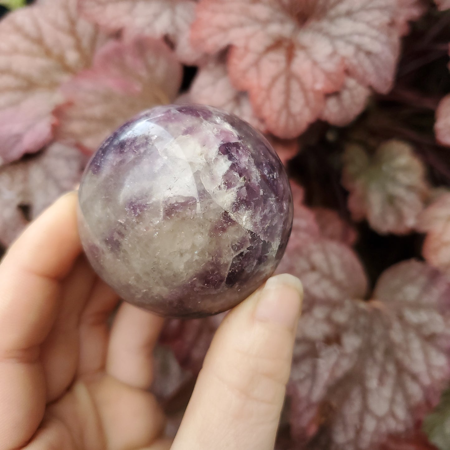 Lepidolite Spheres