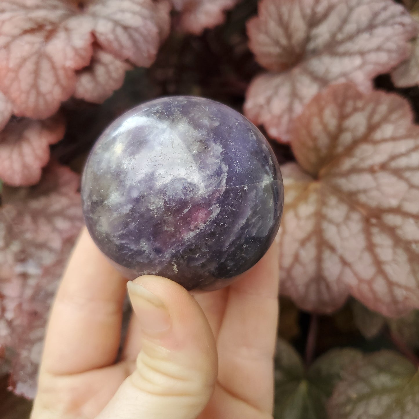 Lepidolite Spheres