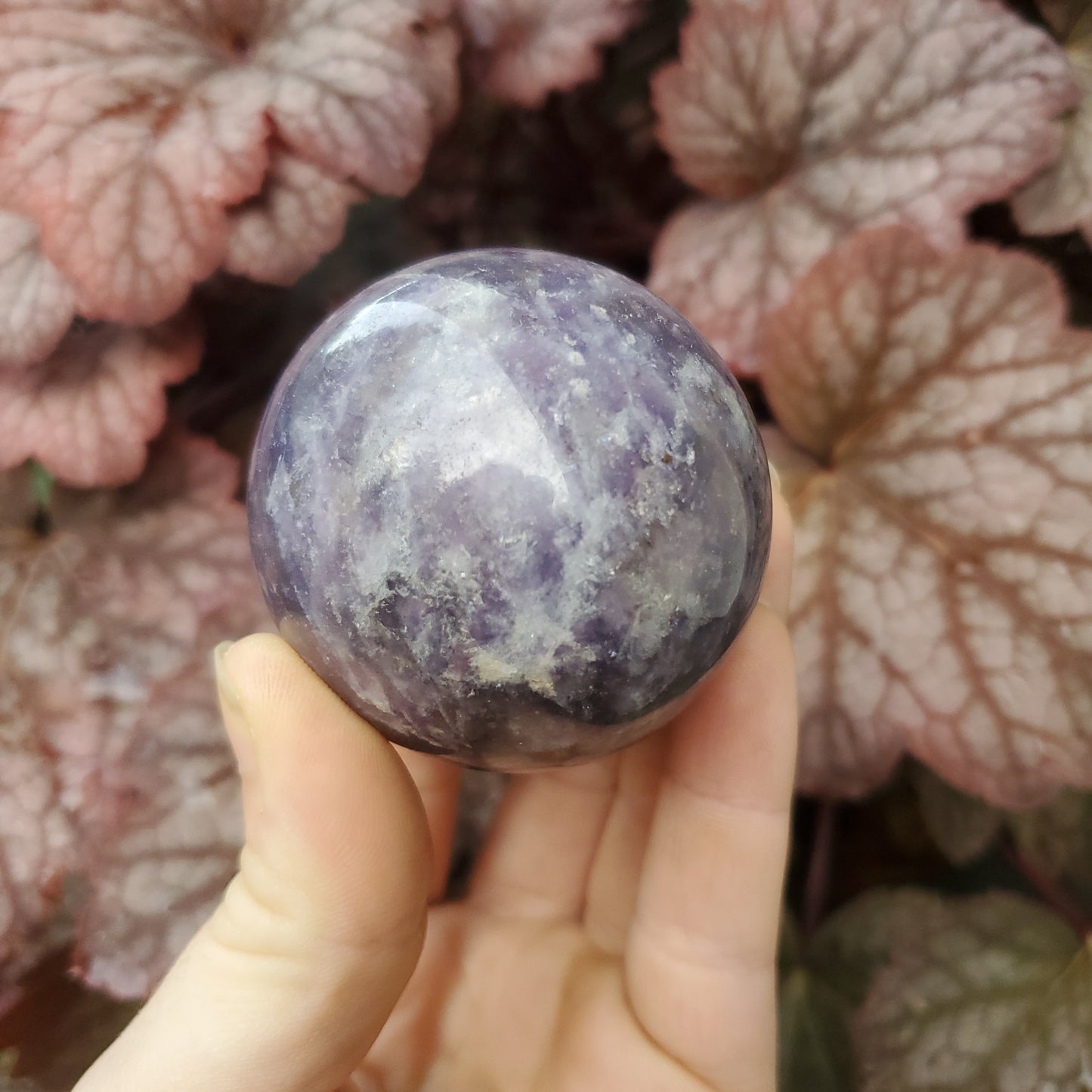 Lepidolite Spheres