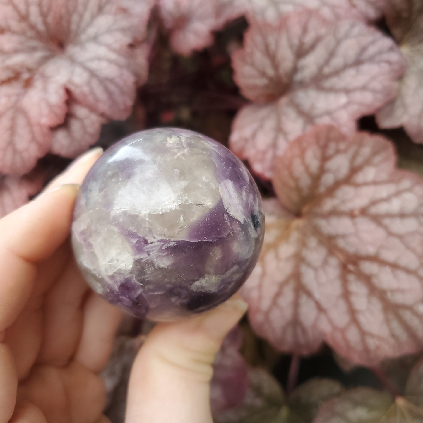 Lepidolite Spheres