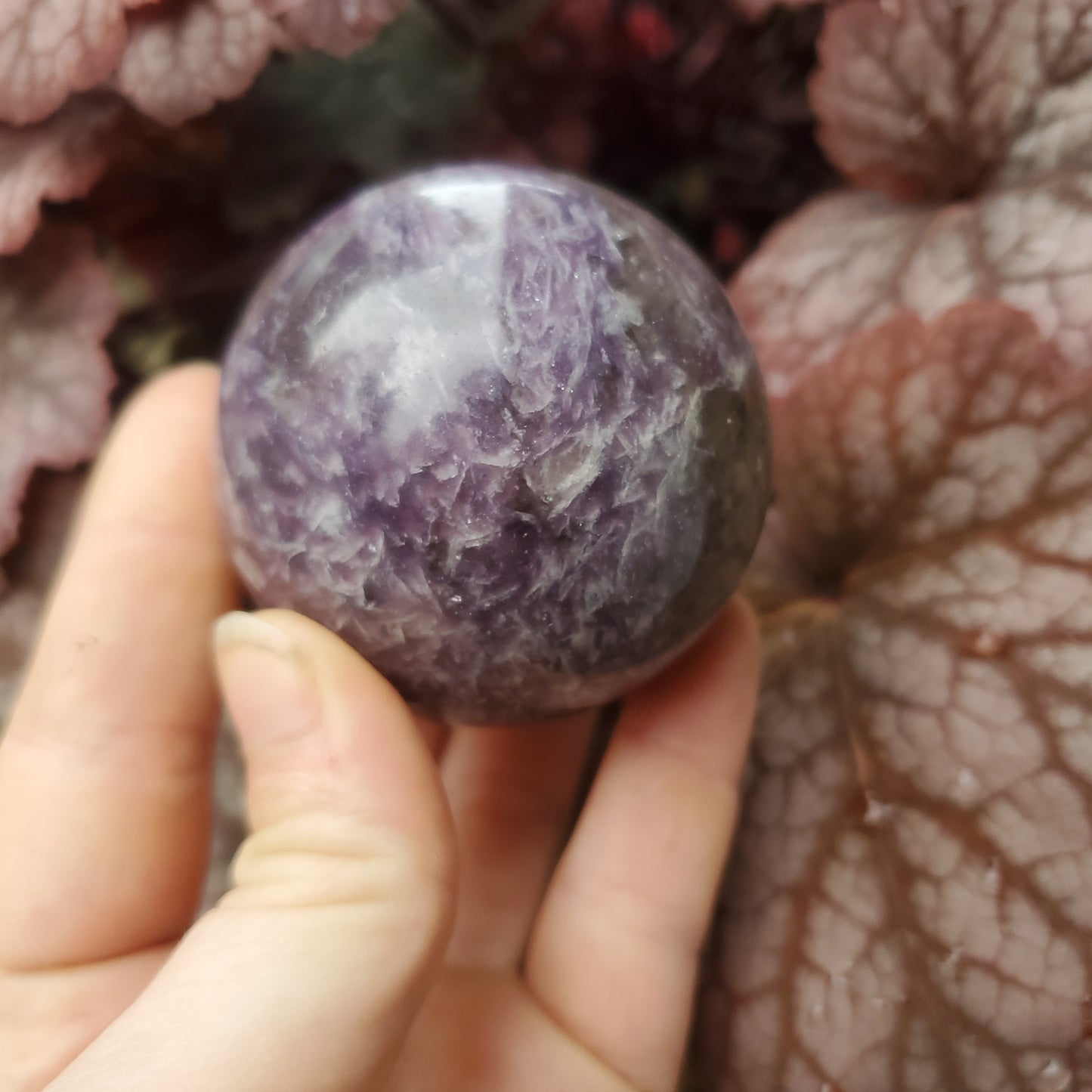 Lepidolite Spheres