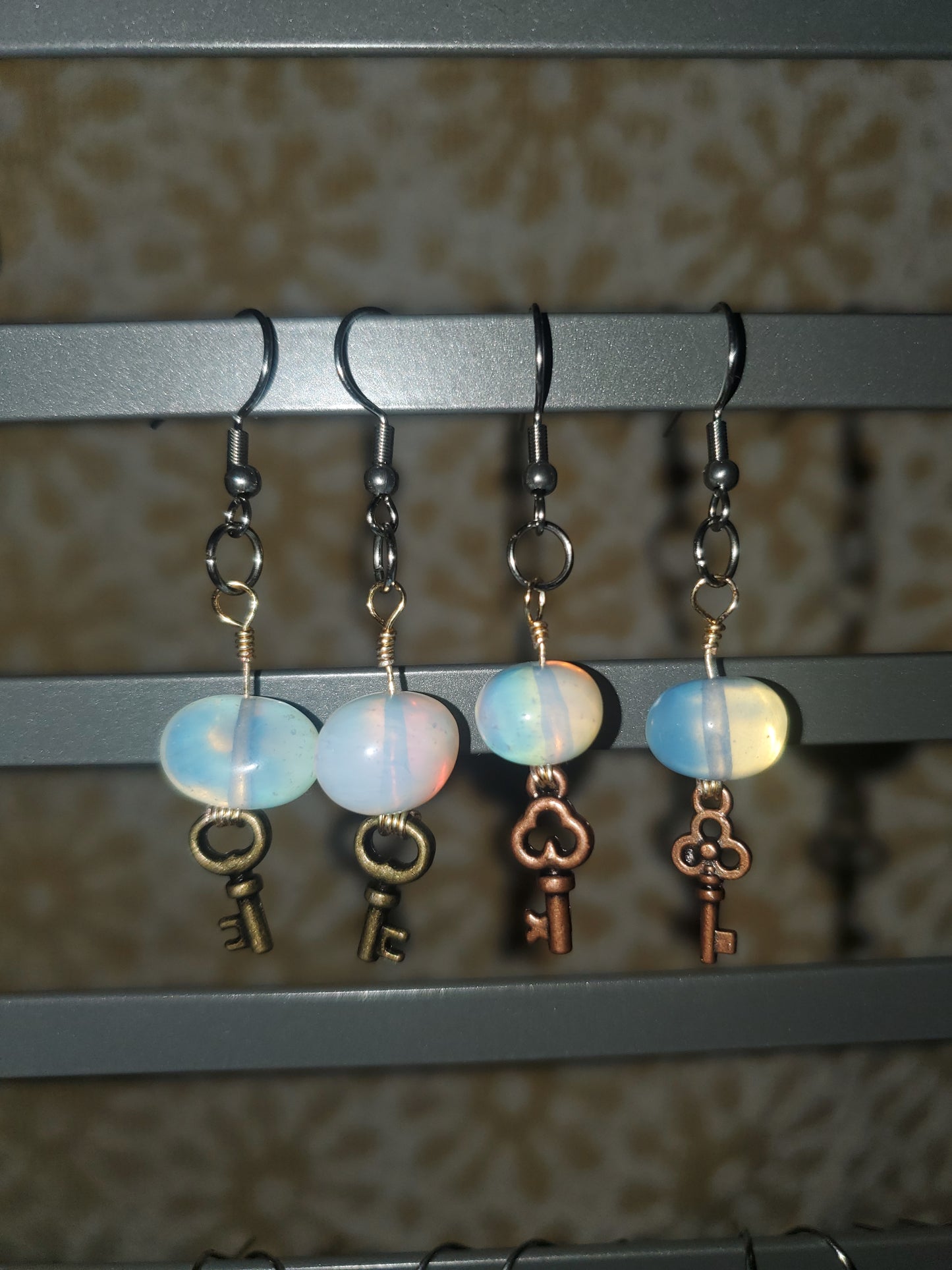 Gemstone Keys Collection (earrings)